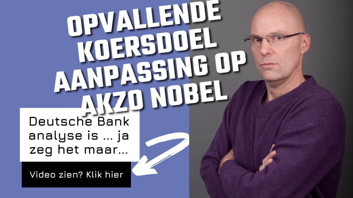 Koersdoel Akzo nobel
