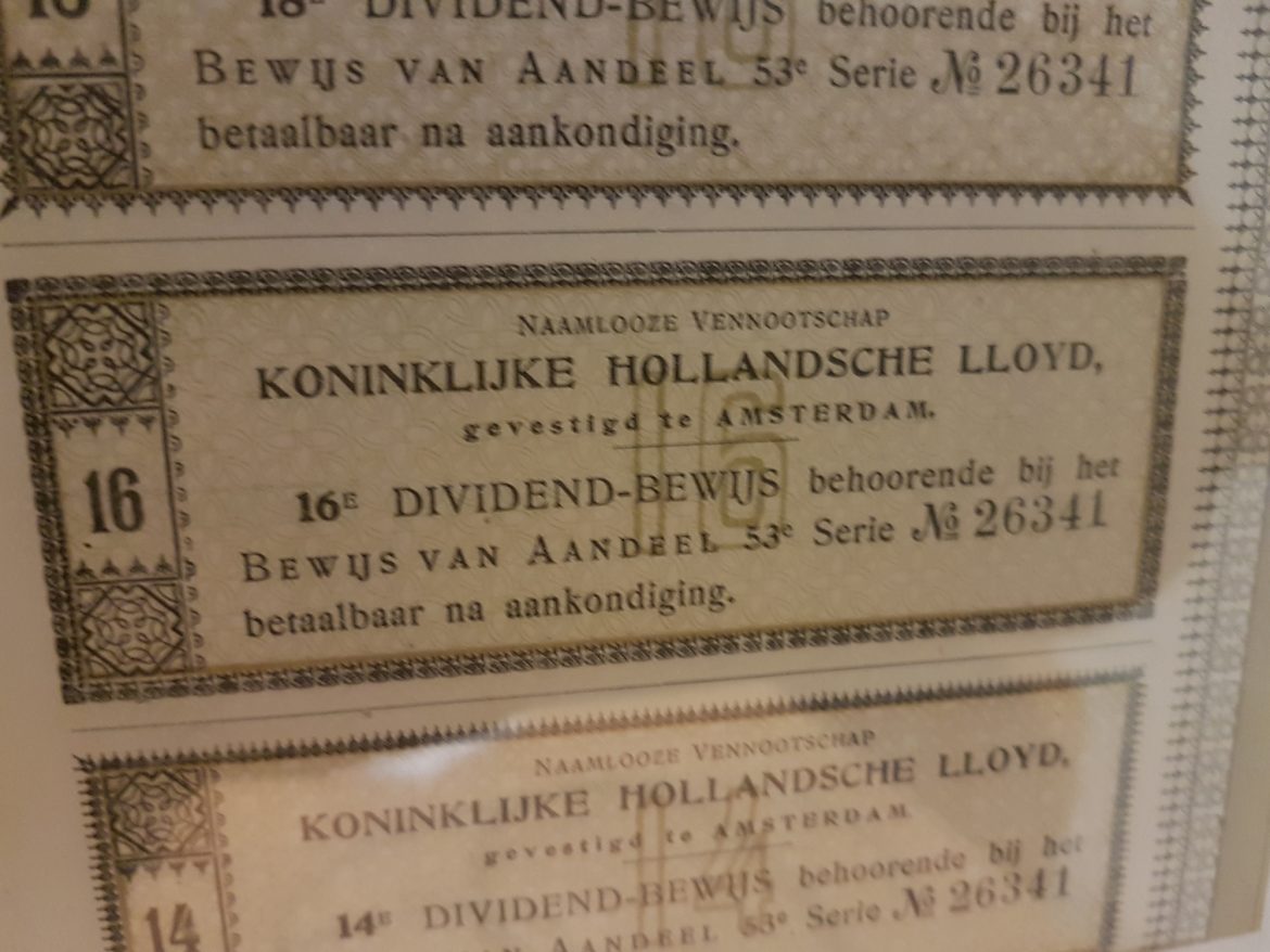 Dividend spelletje door beleggers